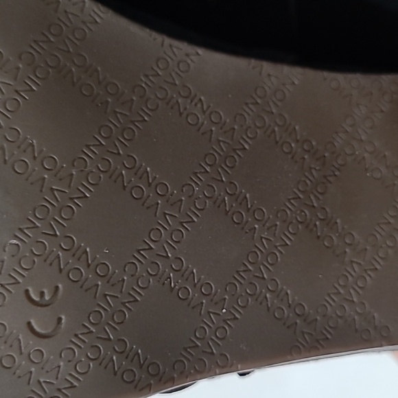 Vionic Black Suede Ankle Booties with Perforated Design size 8 - Picture 11 of 15